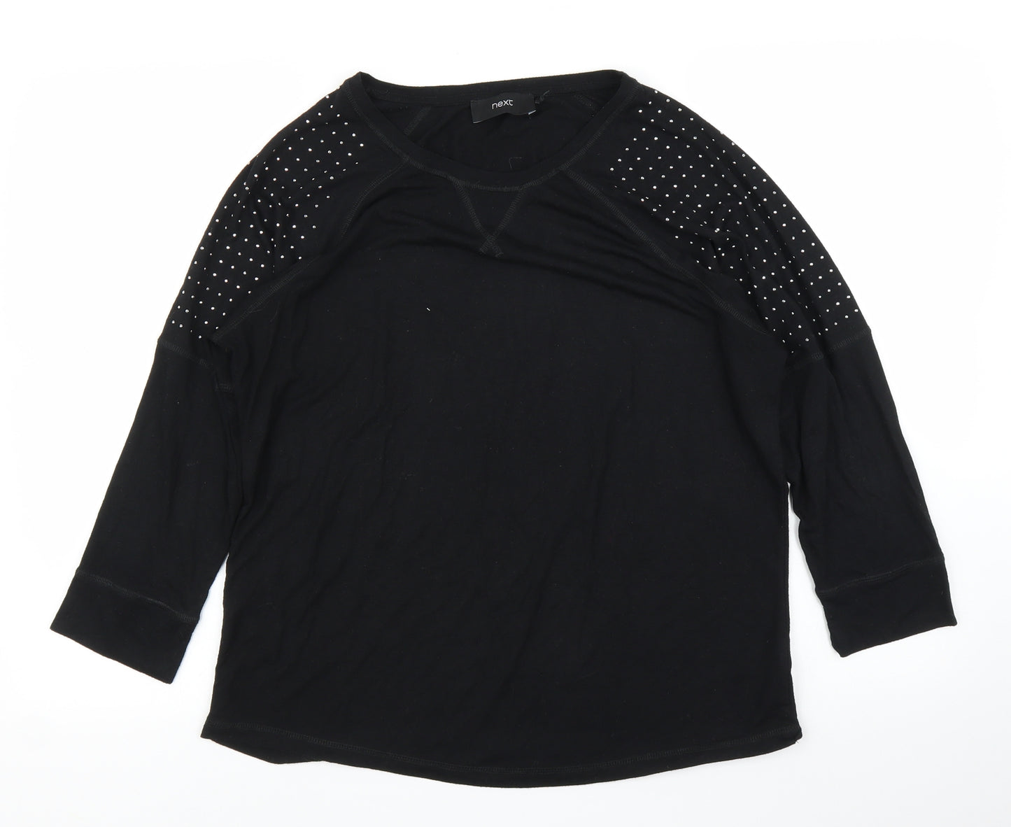 NEXT Womens Black   Basic Blouse Size 14