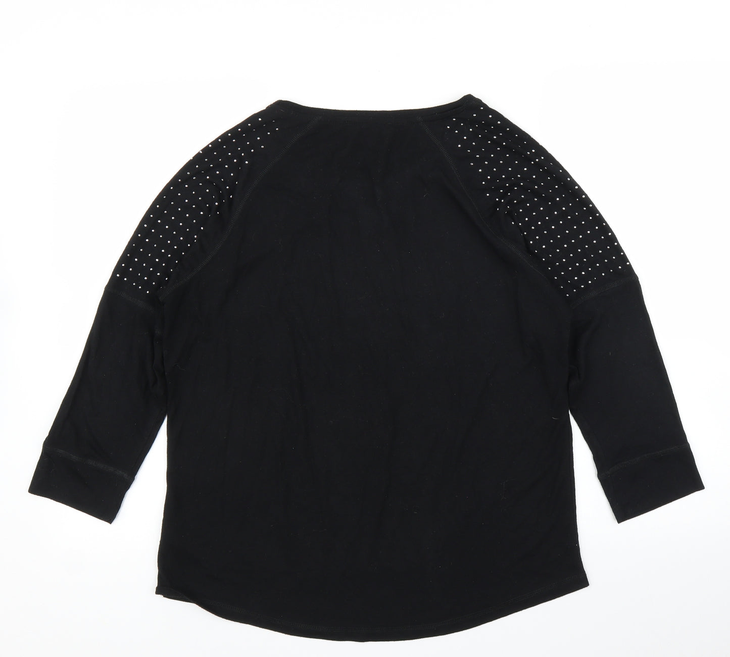 NEXT Womens Black   Basic Blouse Size 14