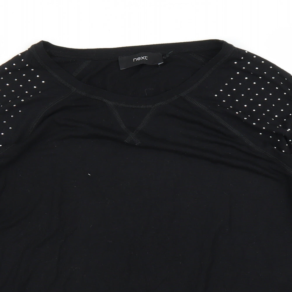 NEXT Womens Black   Basic Blouse Size 14
