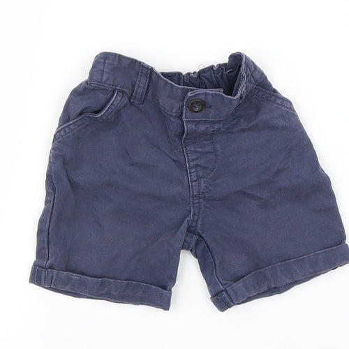 Nutmeg Boys Blue   Capri Leggings Size 12-18 Months