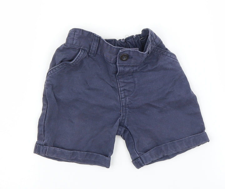 Nutmeg Boys Blue Capri Leggings Size 12-18 Months