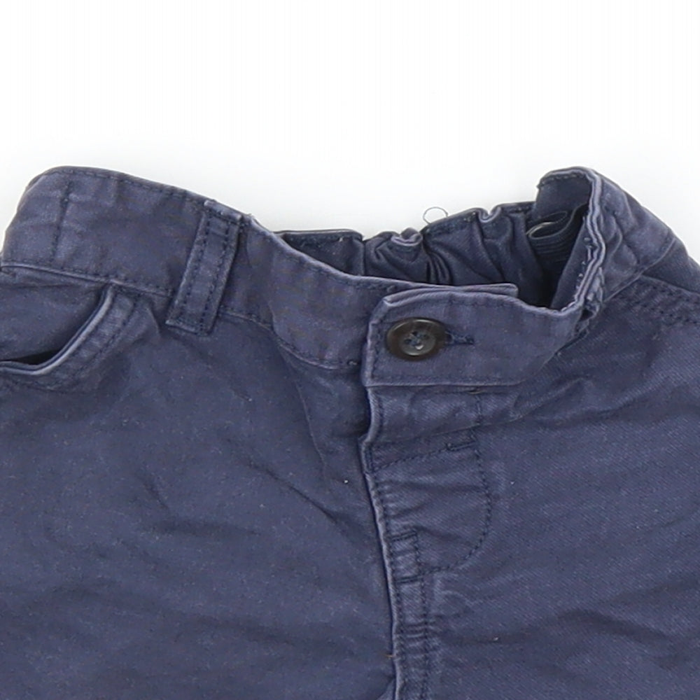 Nutmeg Boys Blue   Capri Leggings Size 12-18 Months