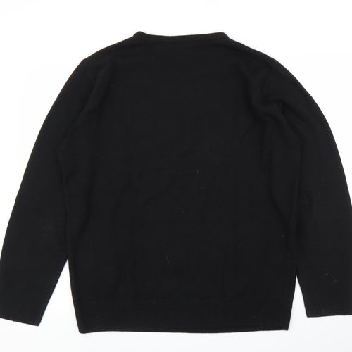 Taylor and Wright Mens Black   Pullover Jumper Size L