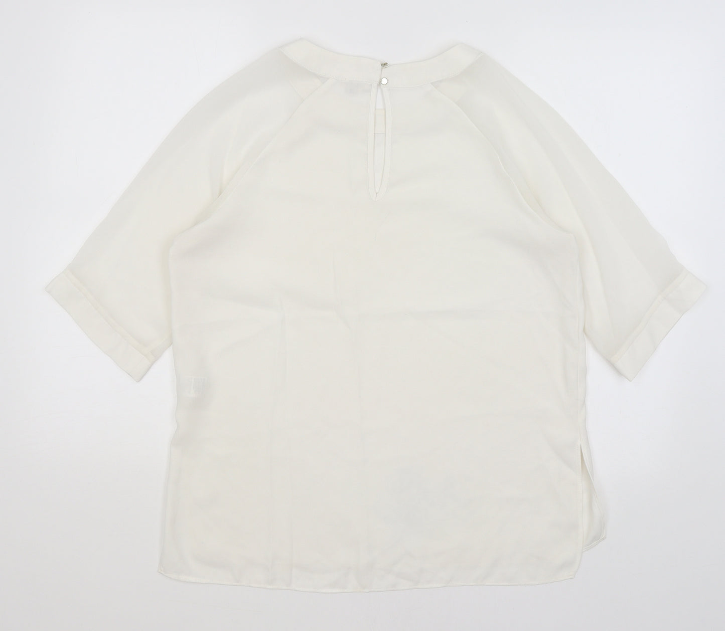 River Island Womens White   Basic Blouse Size 12