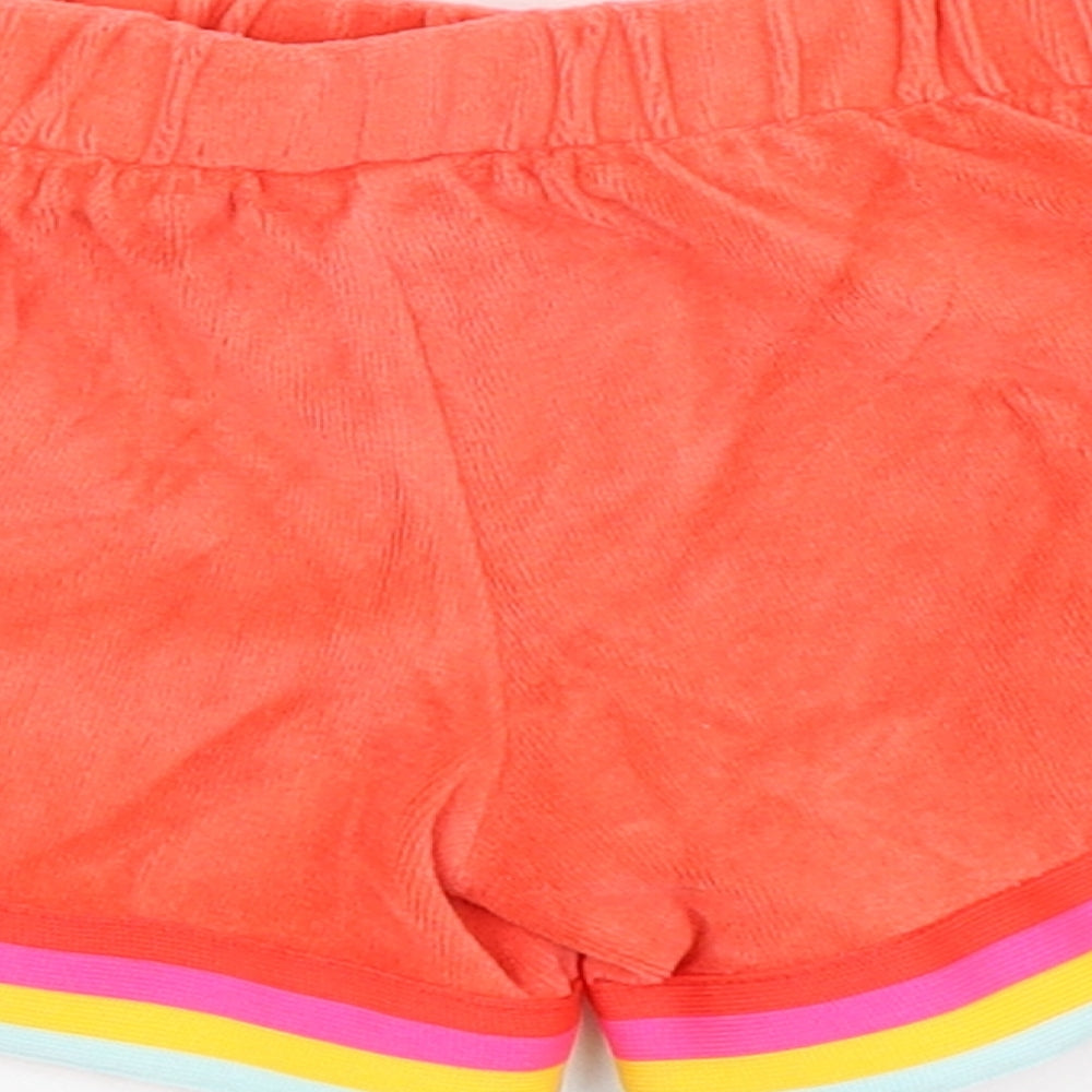 Disney Girls Red   Sweat Shorts Size 2-3 Years