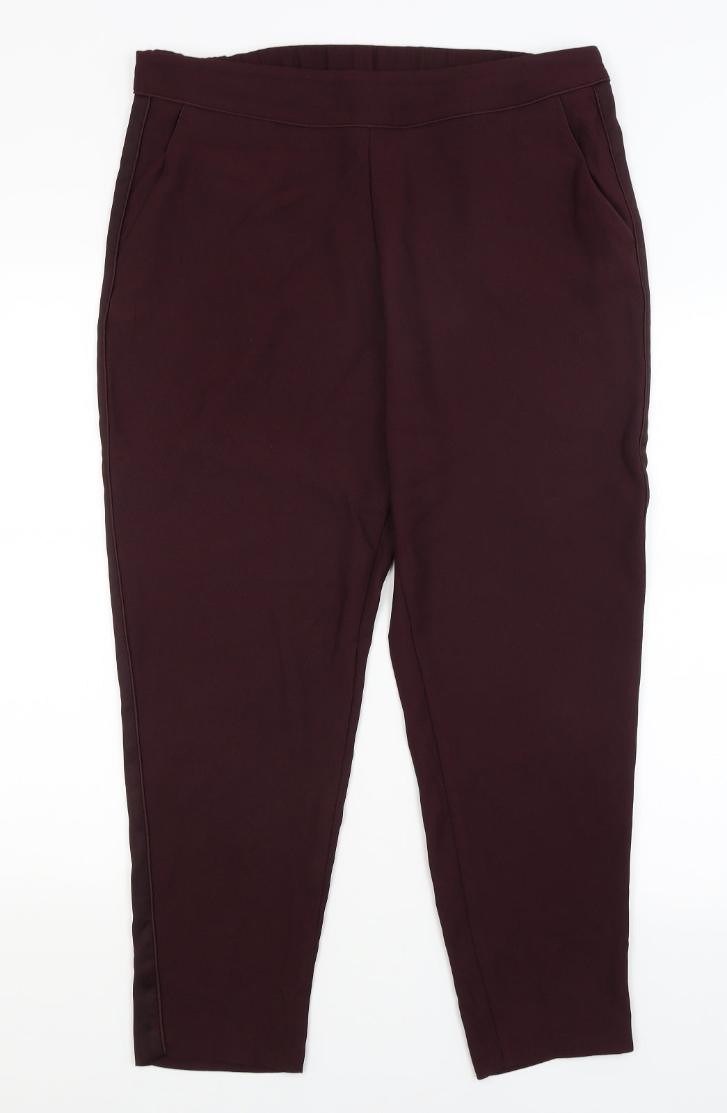 Wallis Womens Red   Trousers  Size 14 L26 in