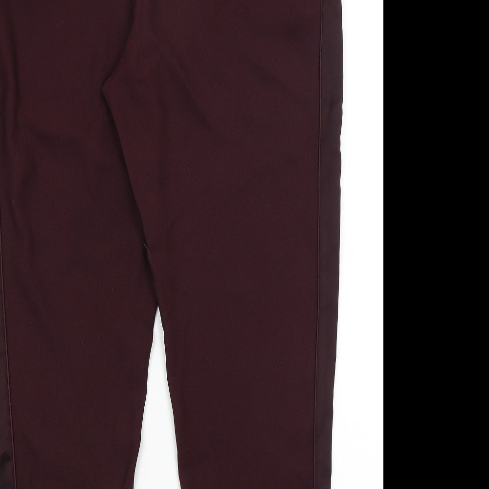 Wallis Womens Red   Trousers  Size 14 L26 in