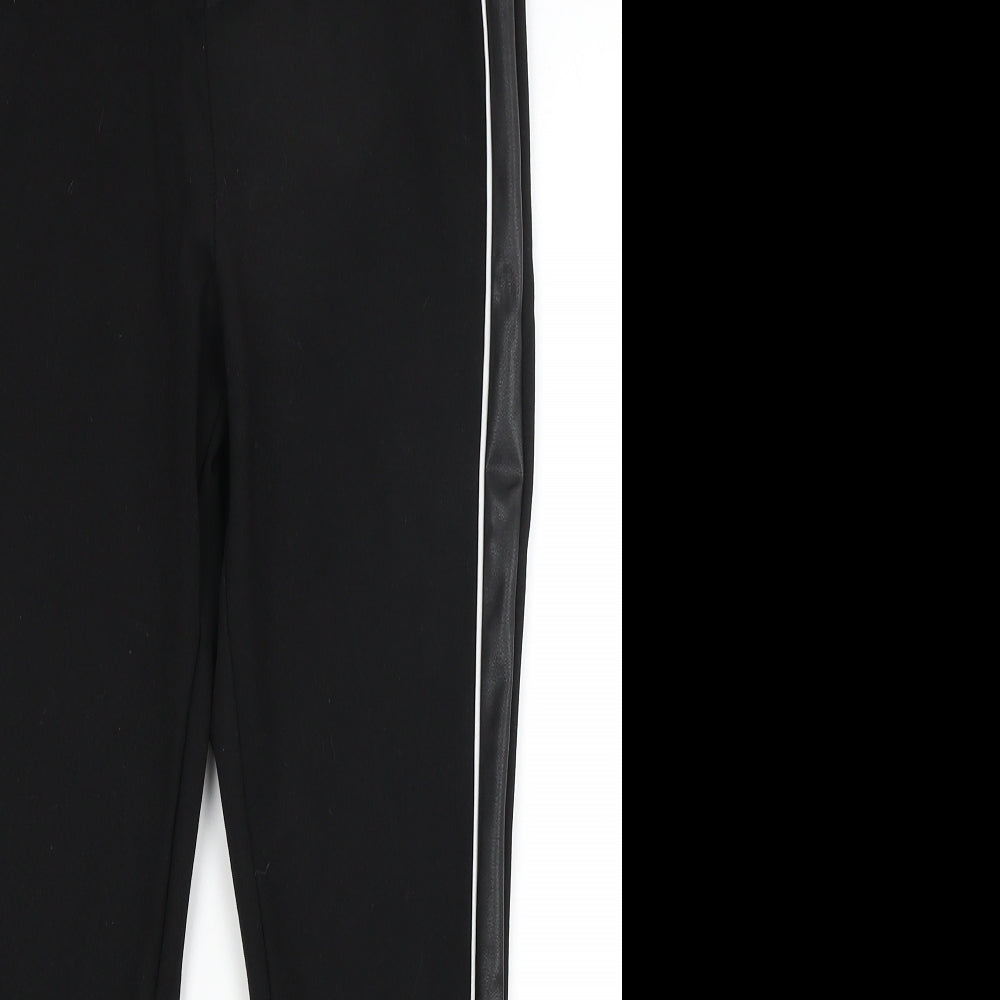 River Island Womens Black   Capri Trousers Size 12 L24 in