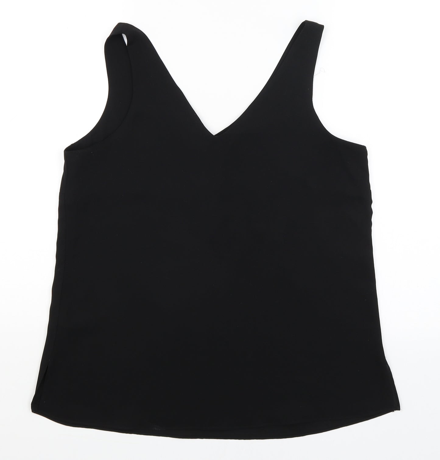 Wallis Womens Black   Basic Tank Size 12