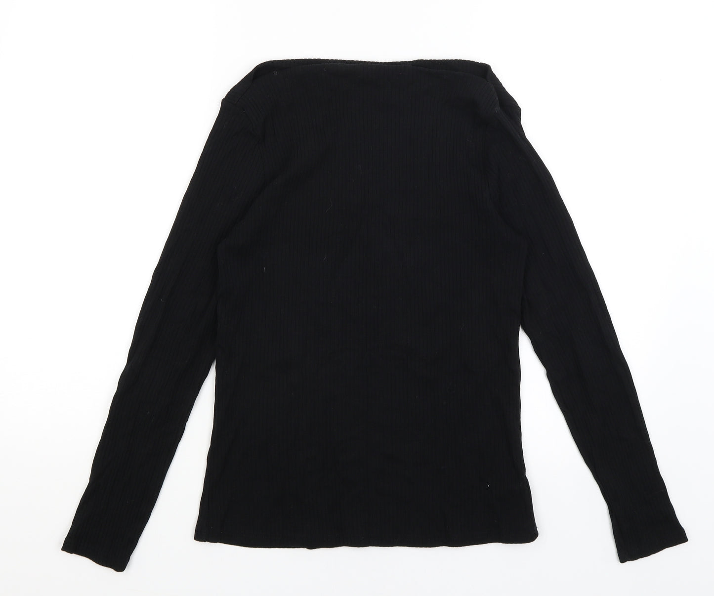 River Island Womens Black   Basic T-Shirt Size 12
