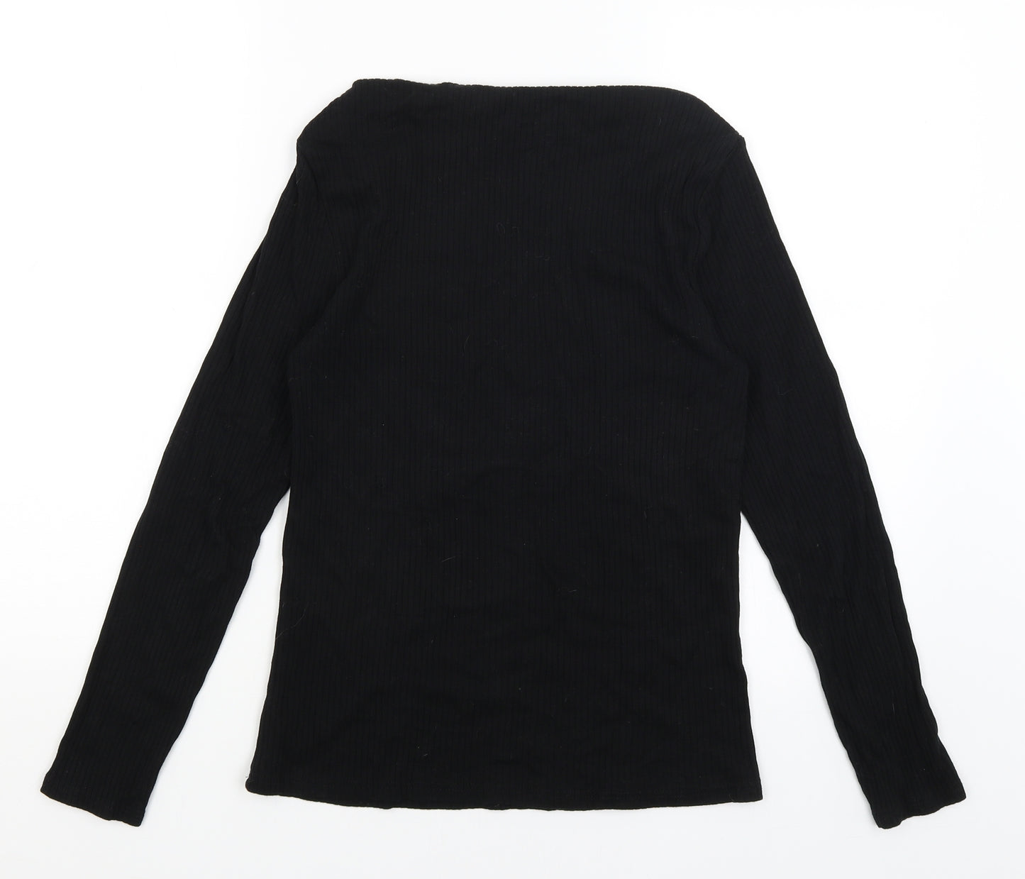 River Island Womens Black   Basic T-Shirt Size 12