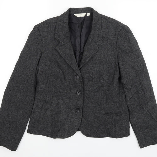 NEXT Womens Grey   Jacket Blazer Size 14