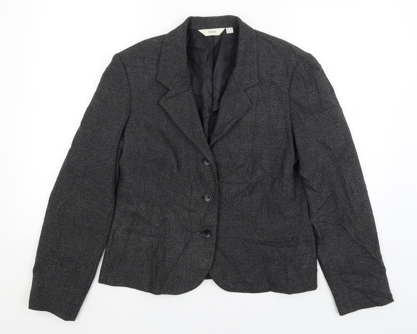 NEXT Womens Grey   Jacket Blazer Size 14