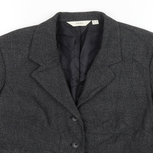 NEXT Womens Grey   Jacket Blazer Size 14