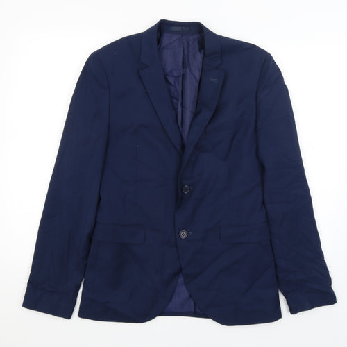 Cedar Wood State Mens Blue   Jacket Blazer Size S