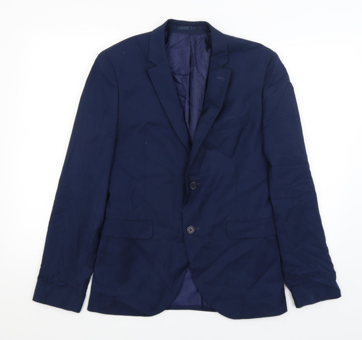 Cedar Wood State Mens Blue   Jacket Blazer Size S