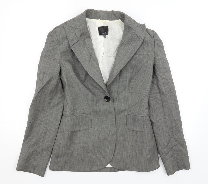 Ipekyol Womens Grey Jacket Blazer Size 8