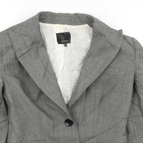 Ipekyol Womens Grey   Jacket Blazer Size 8