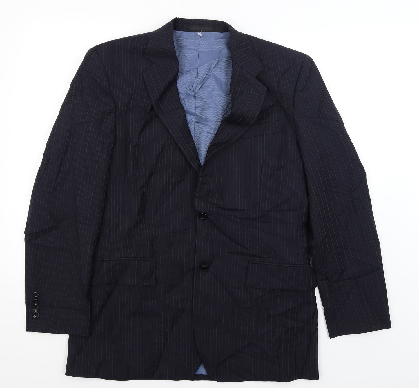 Racing Green Mens Blue   Jacket Blazer Size L