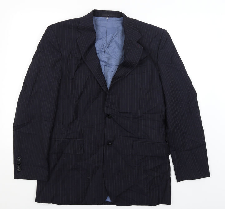 Racing Green Mens Blue   Jacket Blazer Size L