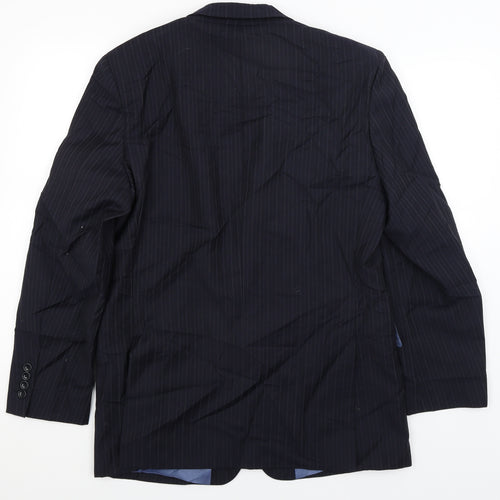 Racing Green Mens Blue   Jacket Blazer Size L