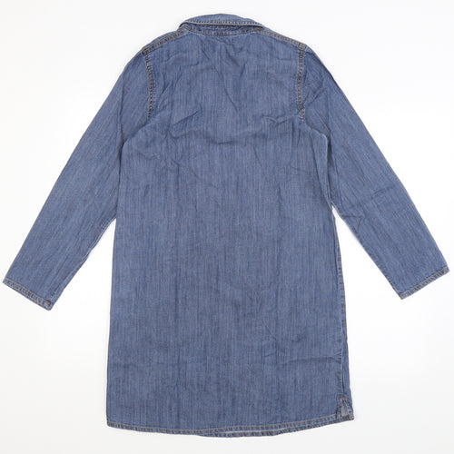 Blue 73 Womens Blue   A-Line  Size 8