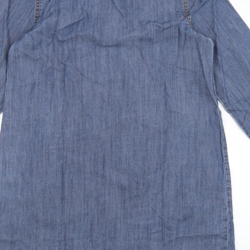 Blue 73 Womens Blue   A-Line  Size 8
