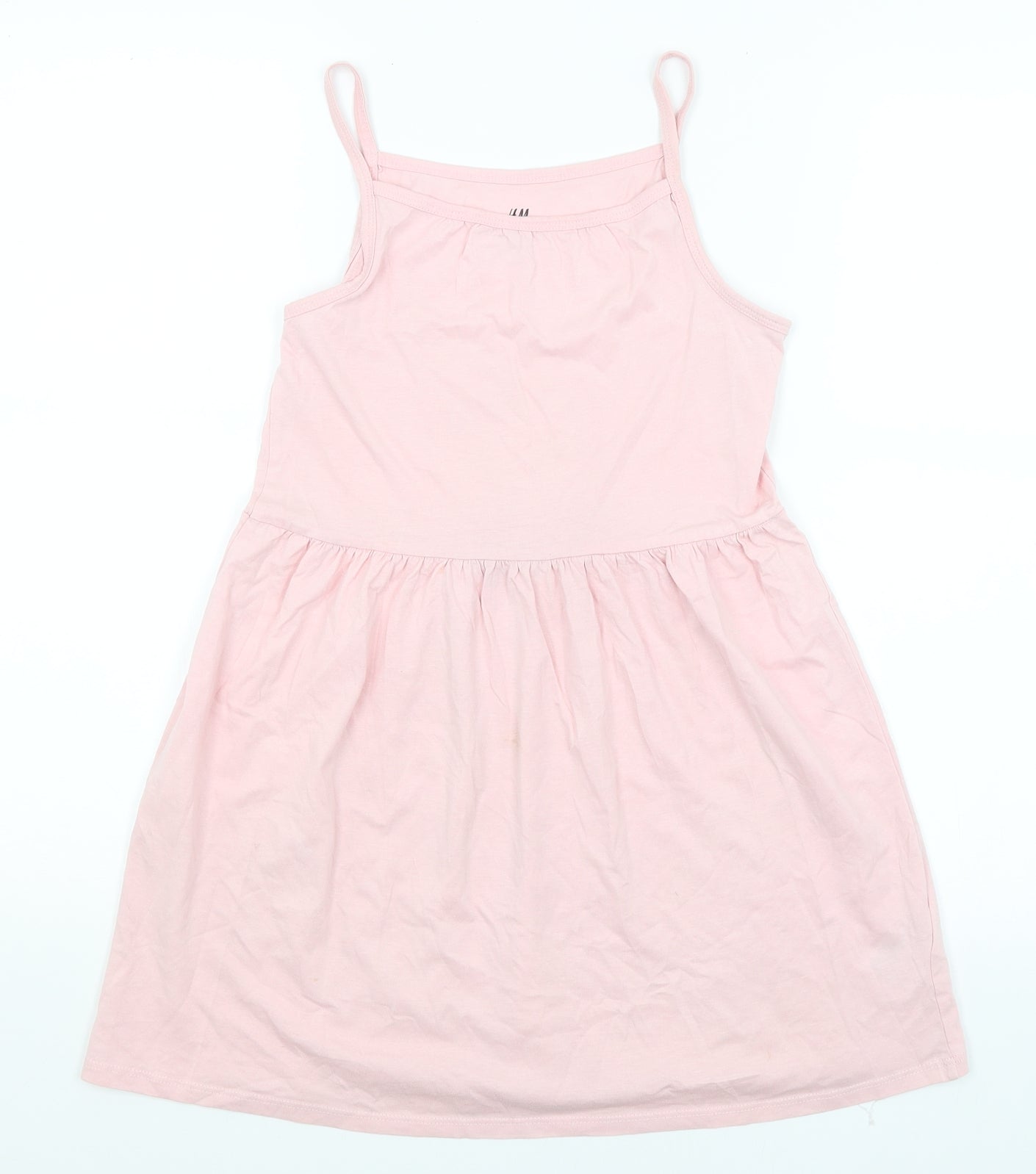 H&M Girls Pink   Fit & Flare  Size 9-10 Years