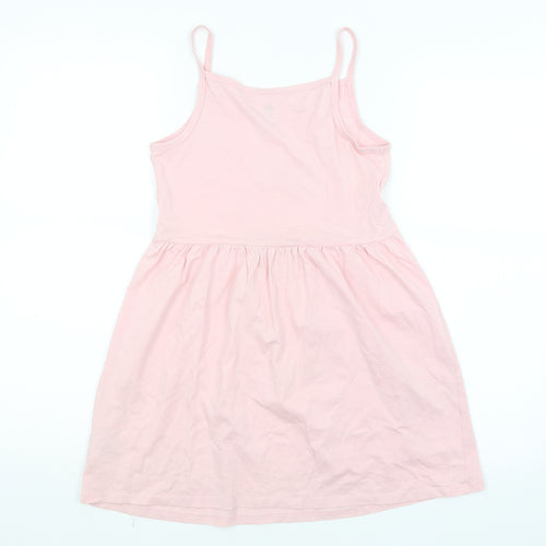 H&M Girls Pink   Fit & Flare  Size 9-10 Years