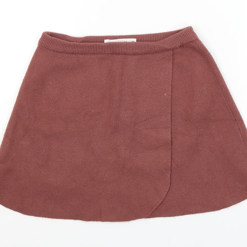 Zara Girls Red   Mini Skirt Size 8-9 Years