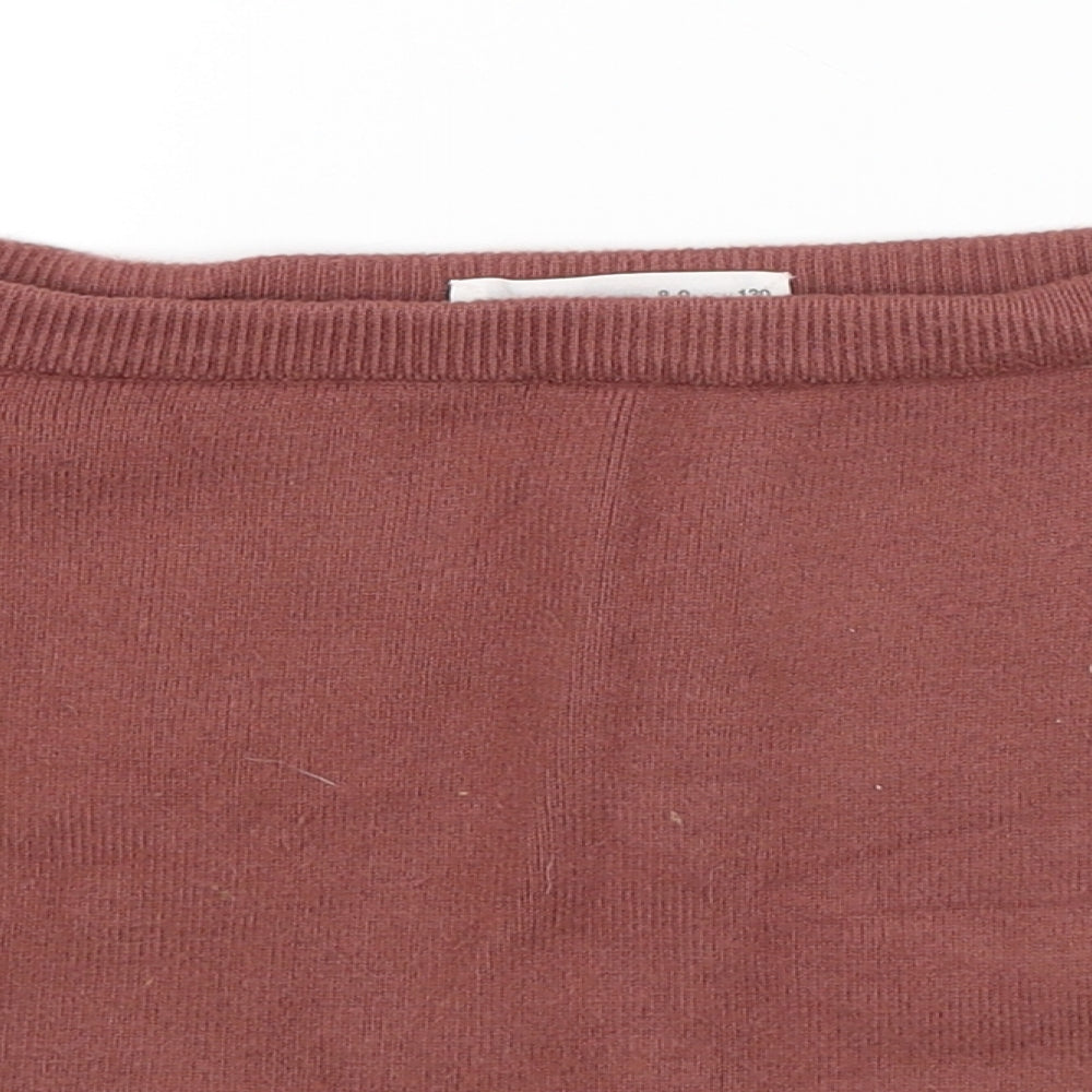 Zara Girls Red   Mini Skirt Size 8-9 Years