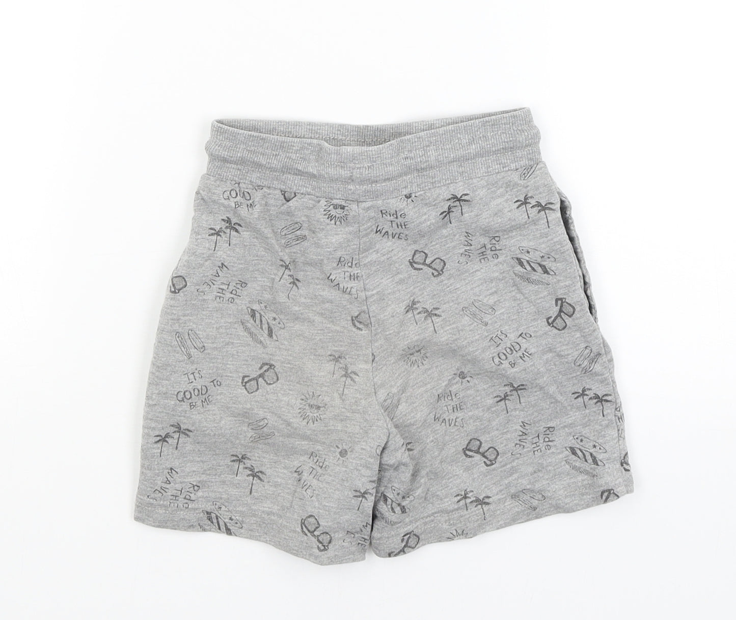 George Boys Grey   Sweat Shorts Size 2-3 Years - Ride the Waves