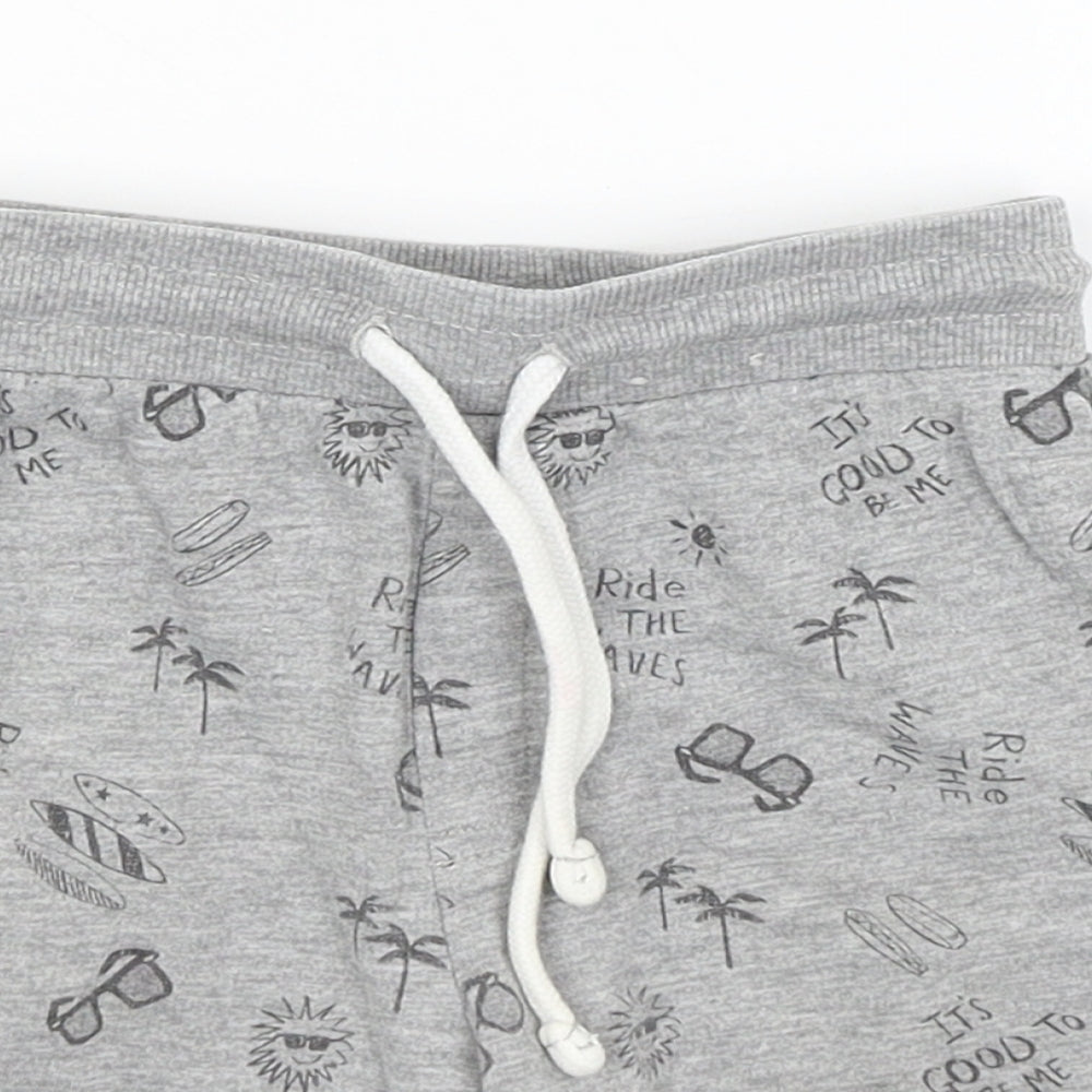 George Boys Grey   Sweat Shorts Size 2-3 Years - Ride the Waves