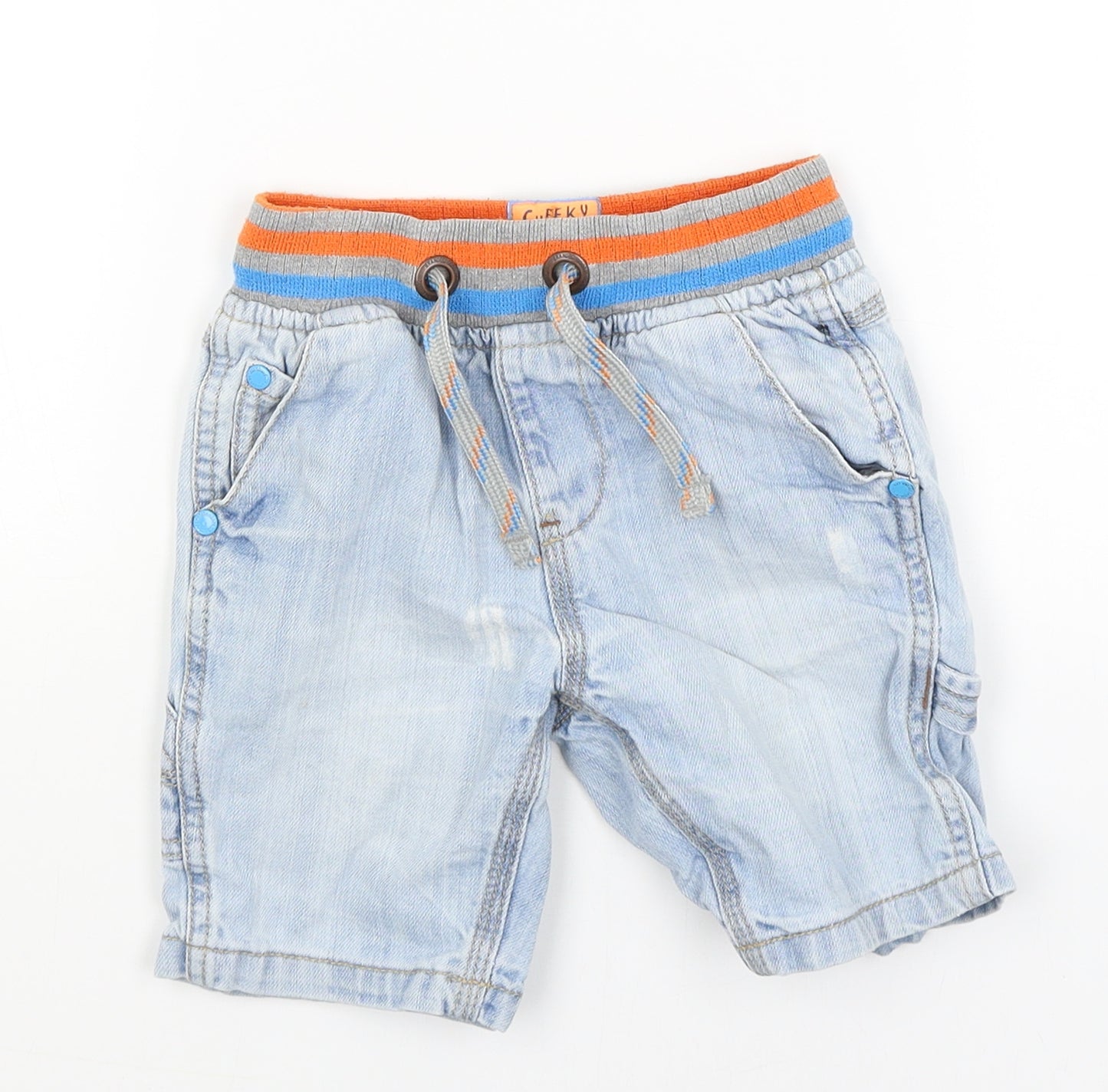 NEXT Boys Blue   Bermuda Shorts Size 3-4 Years