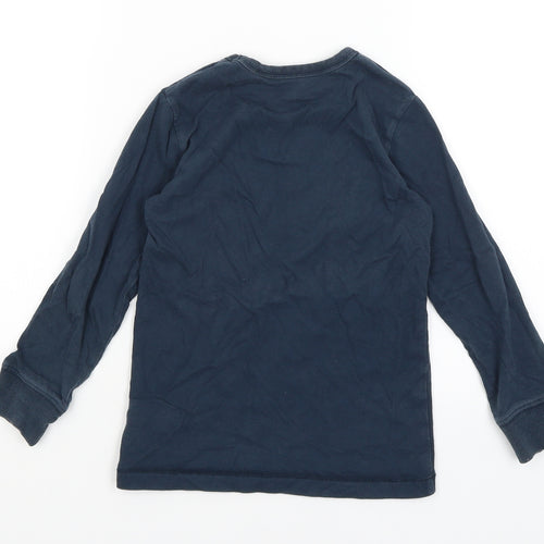 NEXT Boys Blue   Basic T-Shirt Size 4-5 Years  - Dinosaurs