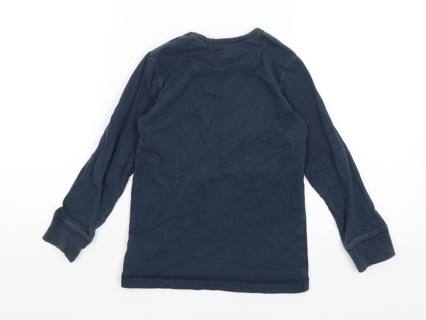 NEXT Boys Blue   Basic T-Shirt Size 4-5 Years  - Dinosaurs