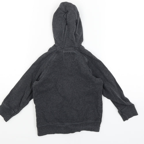 TU Boys Grey   Full Zip Hoodie Size 4 Years