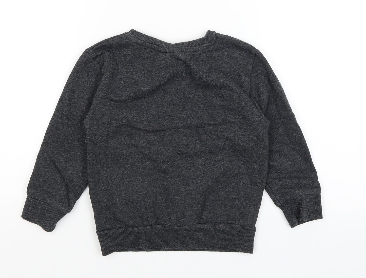 Despicable Me Boys Grey   Pullover Jumper Size 4-5 Years  - Minions