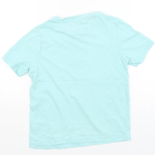 TU Boys Blue   Basic T-Shirt Size 3-4 Years  - Surf-A-Saurus
