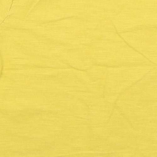 TU Boys Yellow   Basic T-Shirt Size 3-4 Years  - Safari