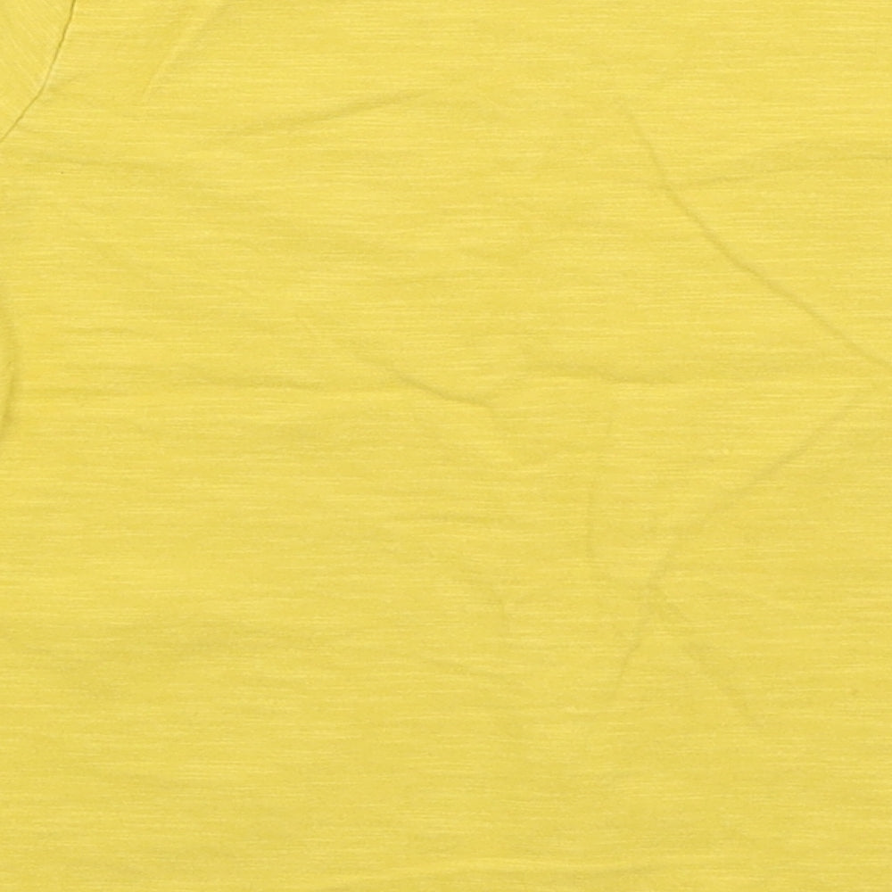 TU Boys Yellow   Basic T-Shirt Size 3-4 Years  - Safari