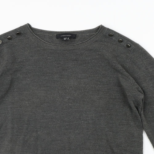 Atmopshere Womens Grey   Pullover Jumper Size 12