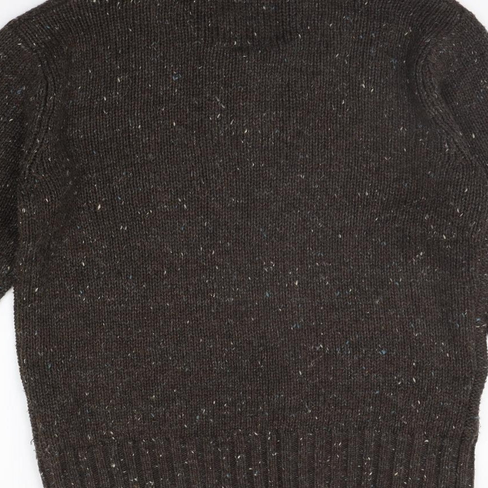 NORTH COAST Mens Brown   Pullover Jumper Size M