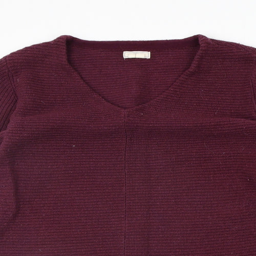 Fat Face Womens Purple   Pullover Jumper Size 10