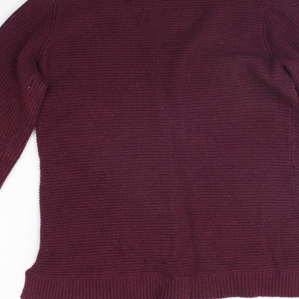 Fat Face Womens Purple   Pullover Jumper Size 10