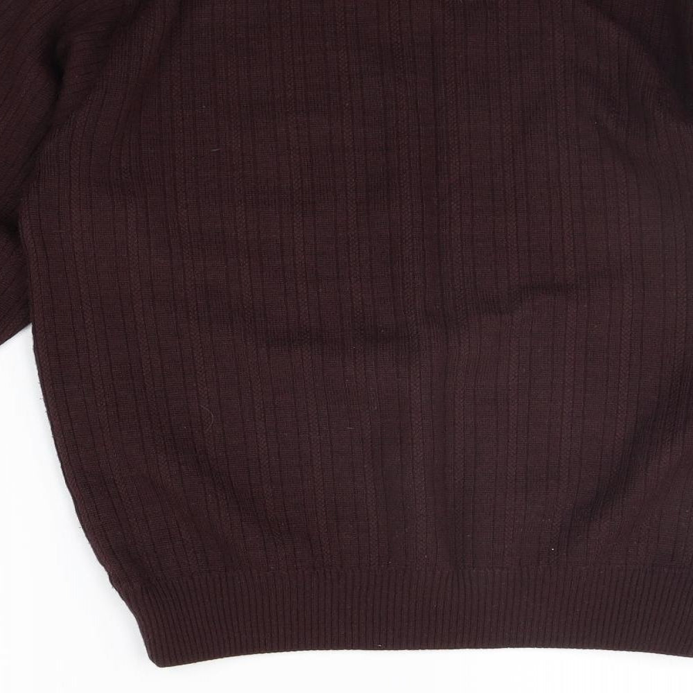 Marks and Spencer Womens Purple   Pullover Jumper Size M