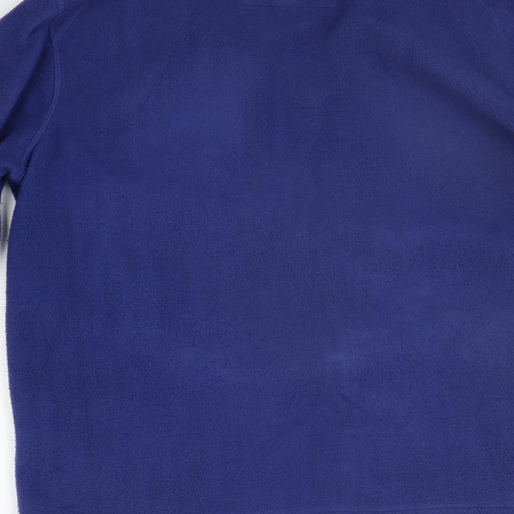 Weird Fish Mens Blue   Full Zip Jumper Size M