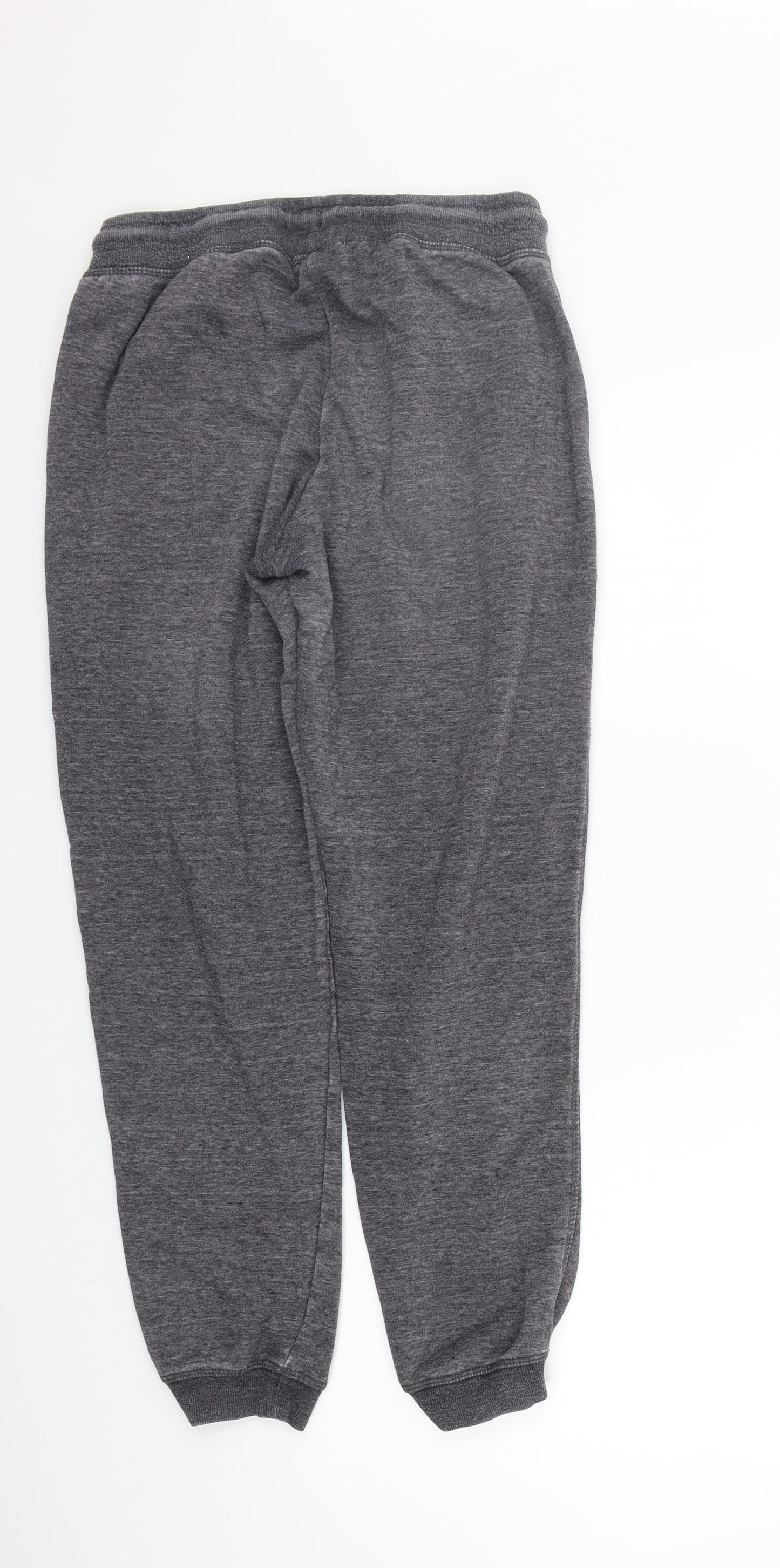 Primark Womens Grey   Jogger Trousers Size S L23 in - Elastic Waist Band