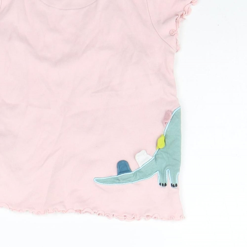 NEXT Girls Pink   Basic T-Shirt Size 12-18 Months