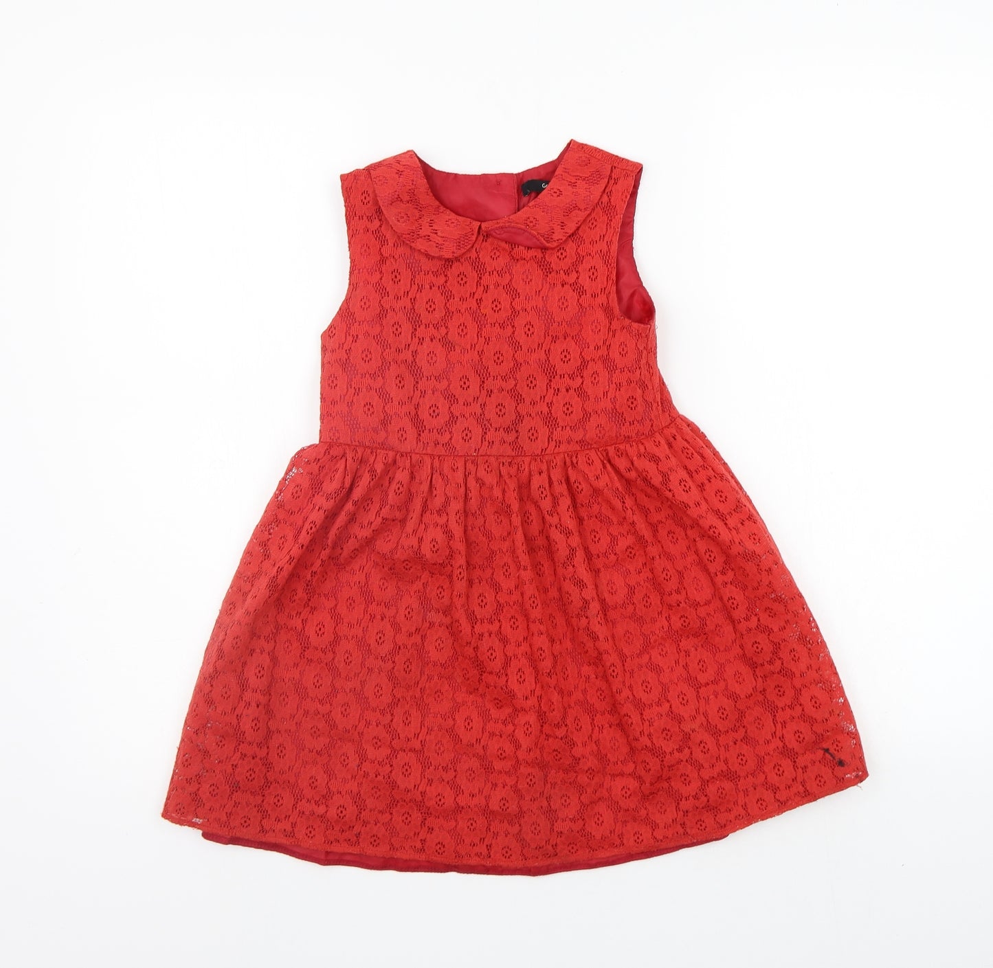 George Girls Red   A-Line  Size 5-6 Years